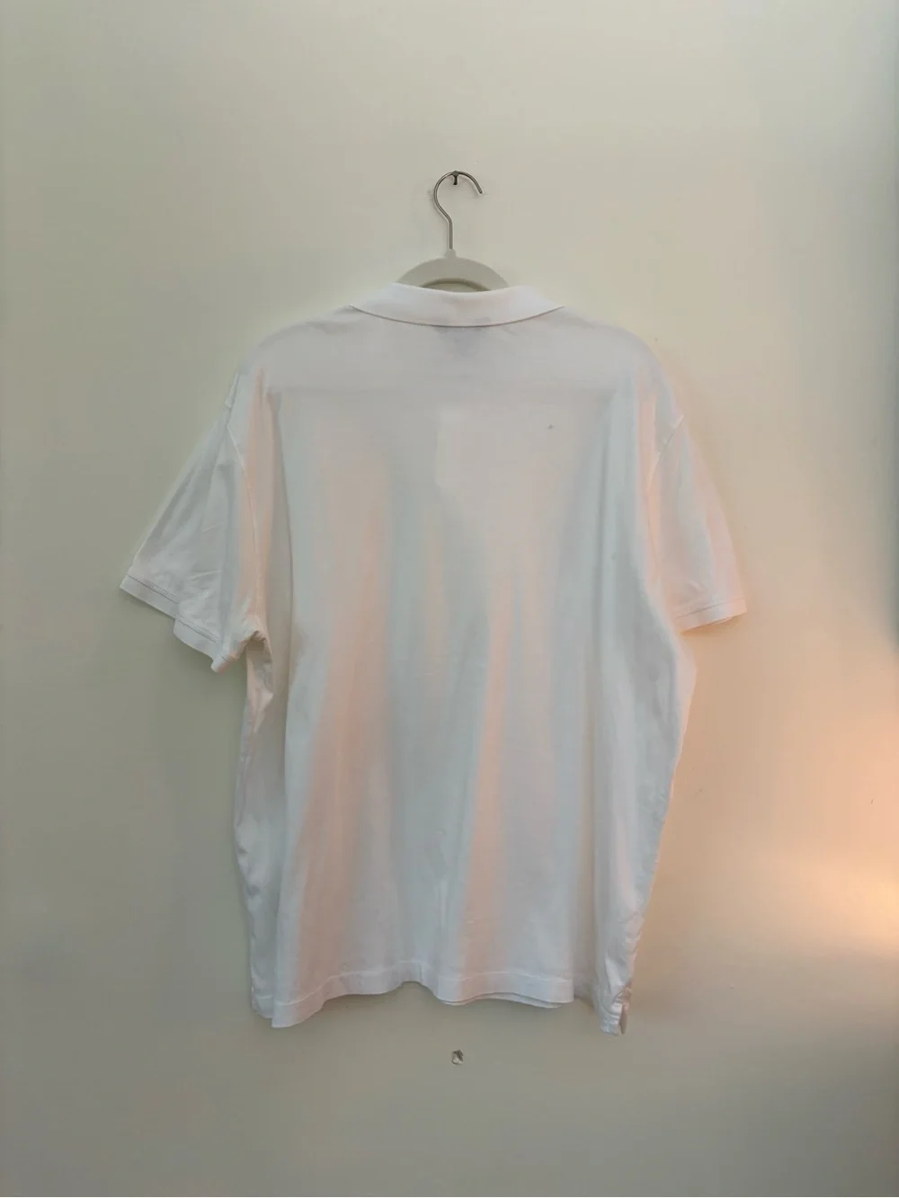Banana Republic Men's White Polo Shirt